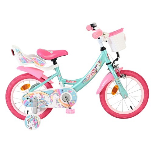 Volare - Children's Bicycle 14" - Unicorn Green (61476)