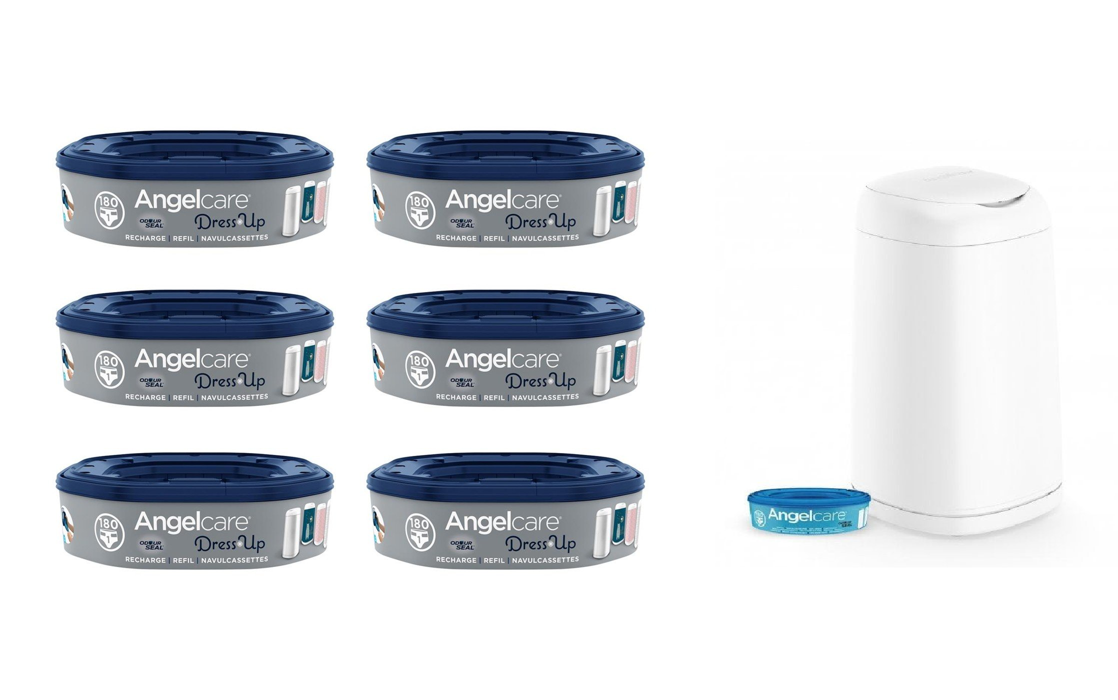 Angelcare - Dress-Up - blepose & 6 stk. refill - Bundle