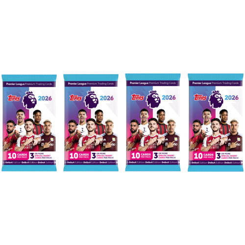Topps - 4x Premier League Cards