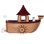 Moomin - Boat Oshun Oxtra with 1 Figure (35505100)