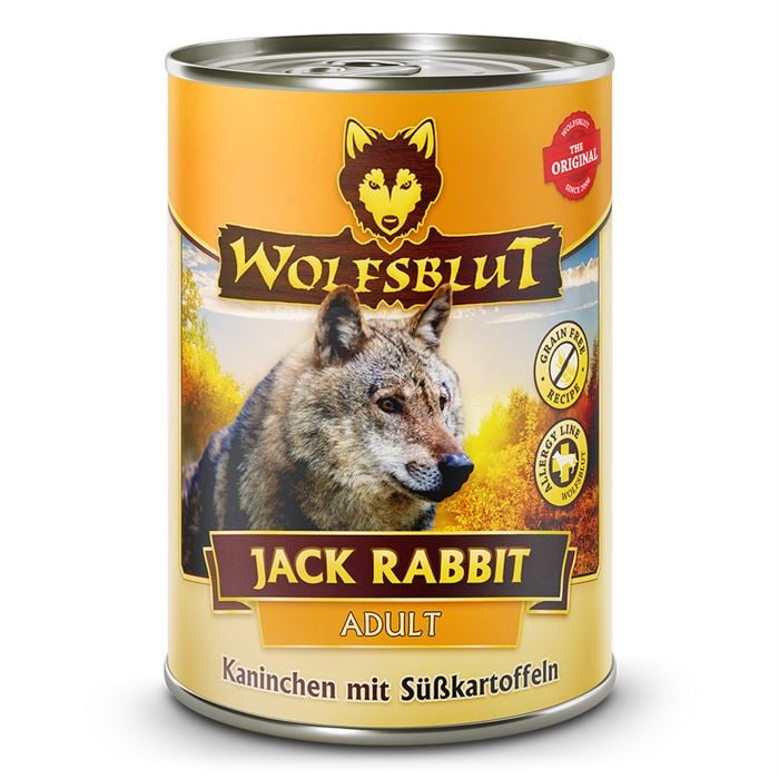 Wolfsblut - Jack Rabbit vådfoder - 395g