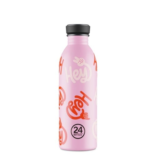 24Bottles - Urban Bottle - Hey! Pink - 500 ml