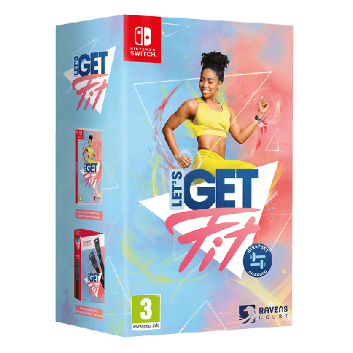 Let's Get Fit Includes Joy Con Straps