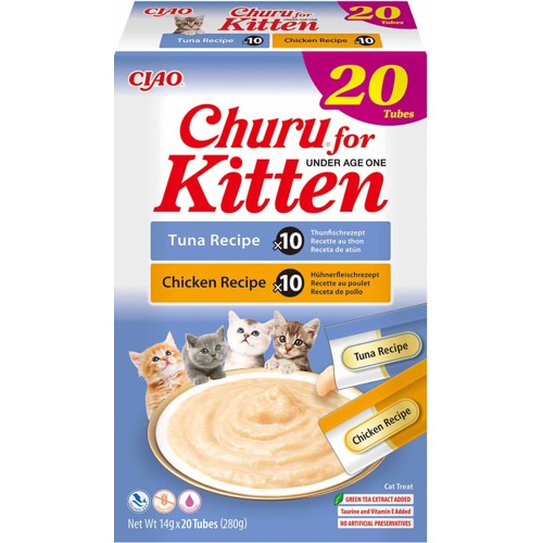 Churu - Kitten Chicken - 20 st - Under Age 1