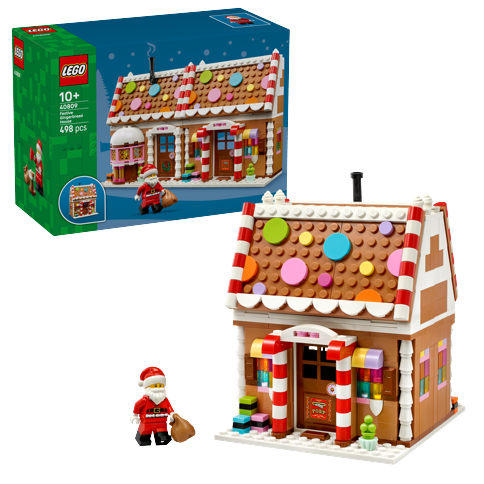 Weihnachtliches Lebkuchenhaus