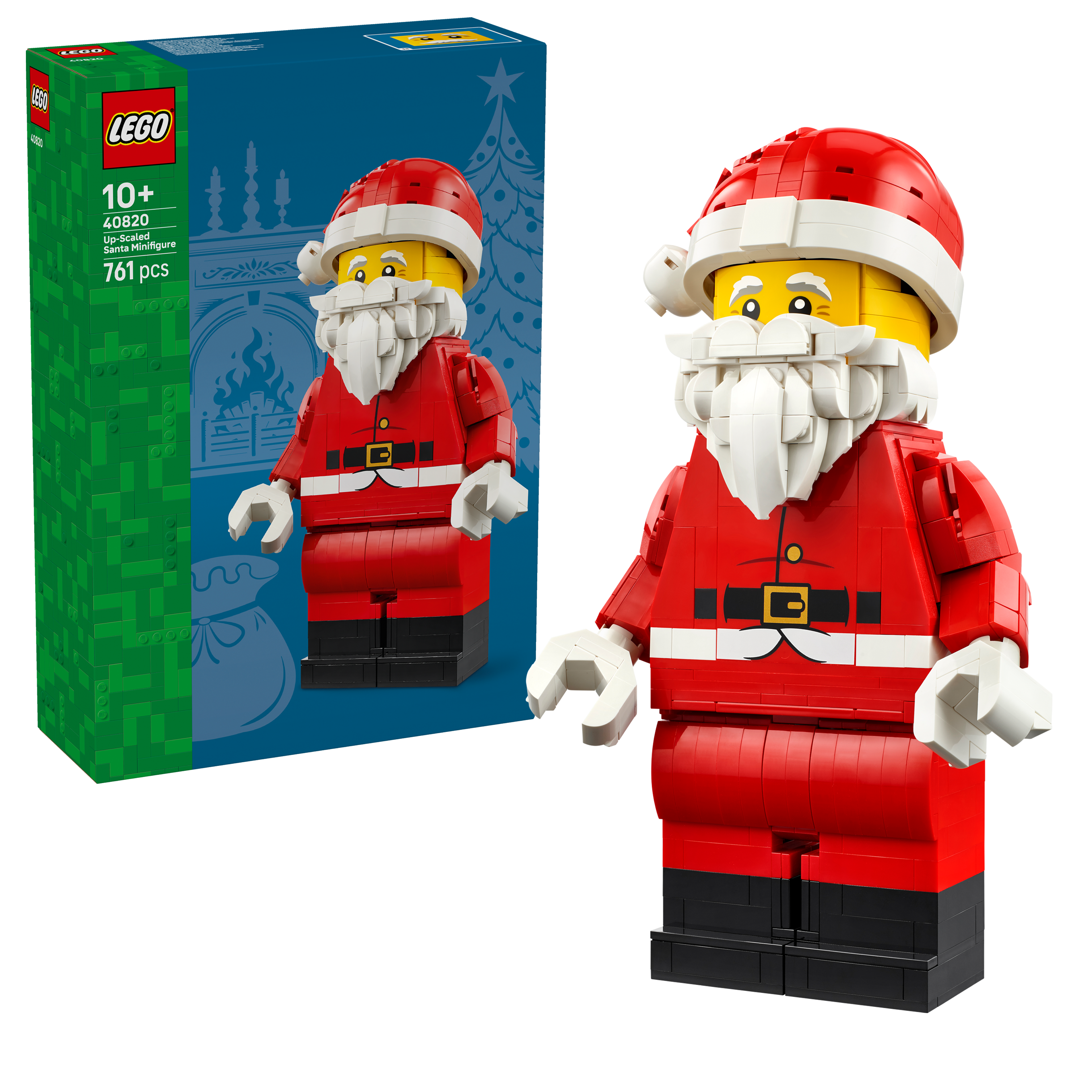 LEGO - LEGO Iconic - Opskaleret minifigur af julemanden (40820)