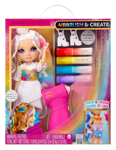 Rainbow High - Air Brush & Create Fashion Dolls Purple Eyes (543350)