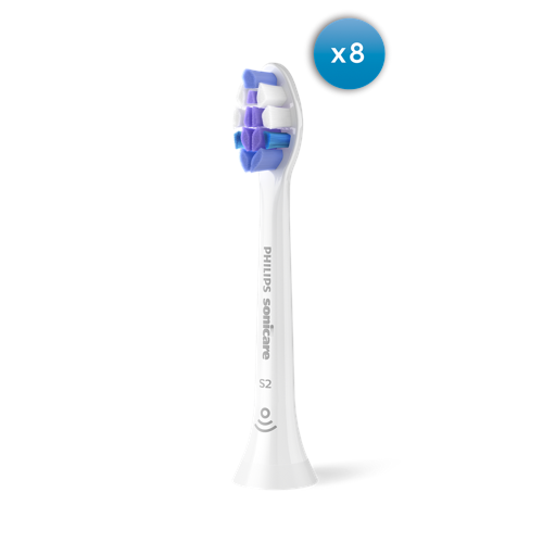 - Sonicare Sensitive S2 - Vit - 8 st