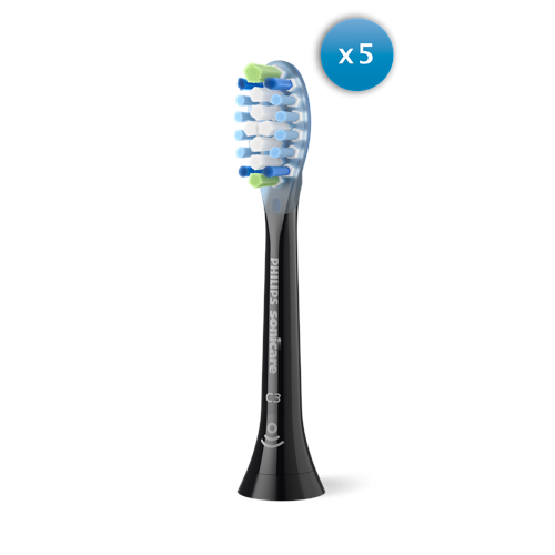 - Sonicare Premium Plaque - Svart - 4+1 st