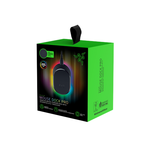 Razer - Mouse Dock Pro + Razer Wireless Charging Puck Paket
