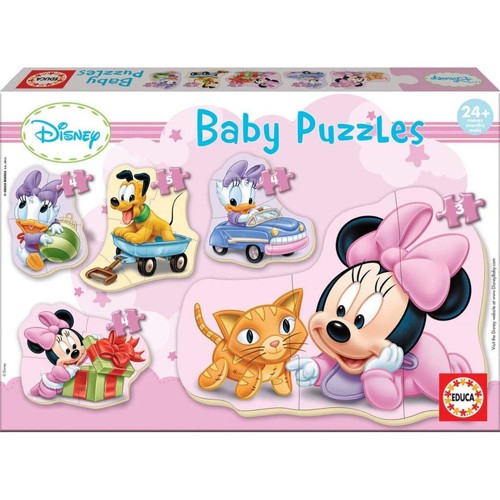 Educa, 3-4-4-4-5 pcs, Minnie (80-15612)