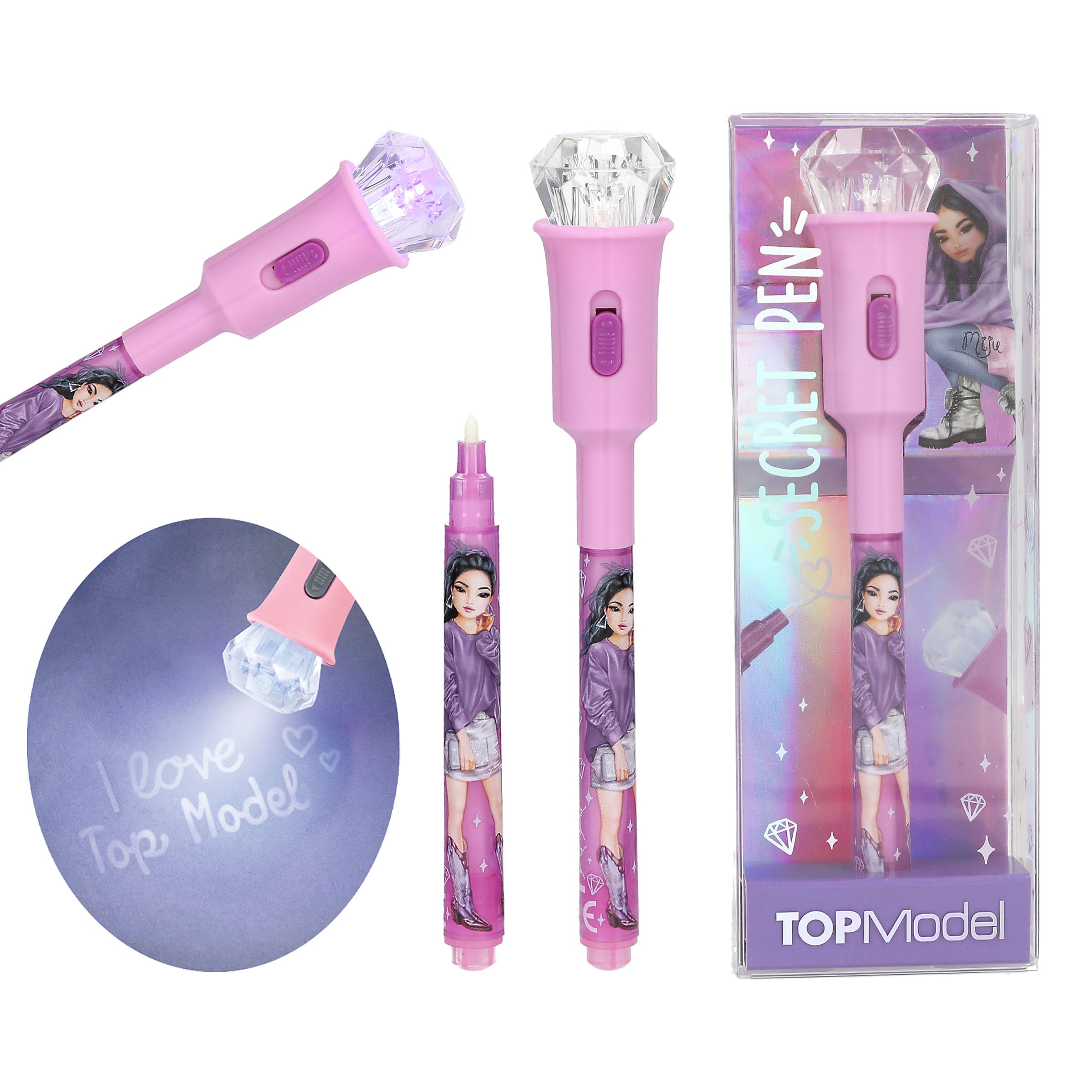 TOPModel - Secret Pen with UV Light - Compact