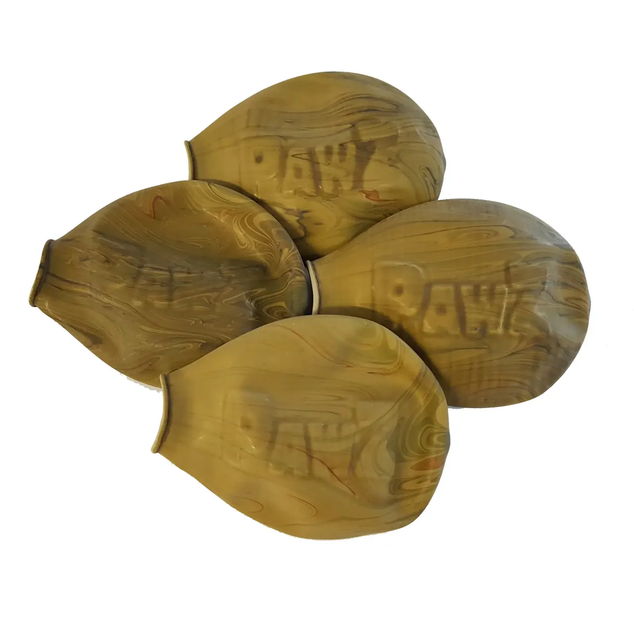 PawZ - Rubber Hundestøvler - Camouflage - Tiny - 12 stk