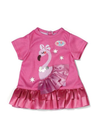BABY born - Kjole med Flamingo 43 cm
