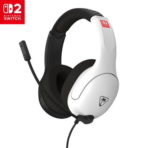Turtle Beach - Airlite Fit Headset Black & White - Nintendo Switch 2