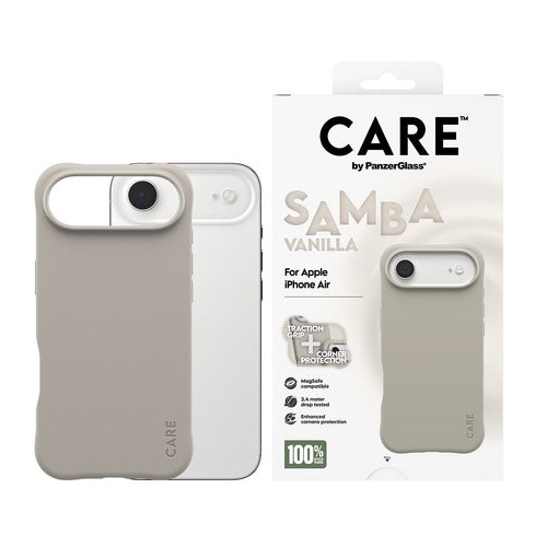 PanzerGlass - CARE by PanzerGlass® Fashionable Case Samba w. MagSafe - iPhone Air - Vanilla