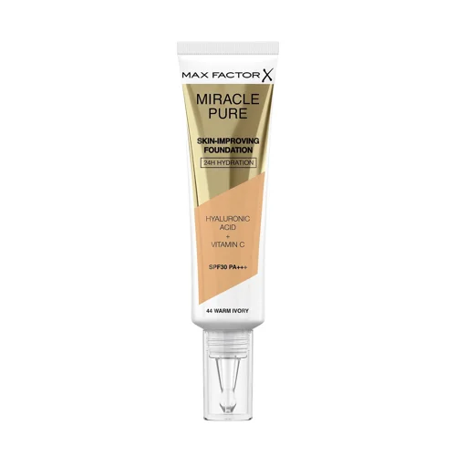 Max Factor - Miracle Pure Skin-Improving Foundation - 44 Warm