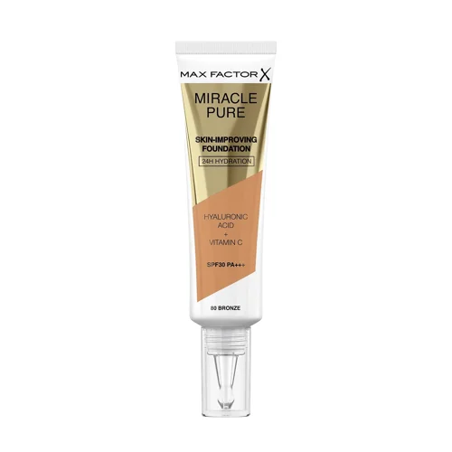 Max Factor - Miracle Pure Skin-Improving Foundation - 080