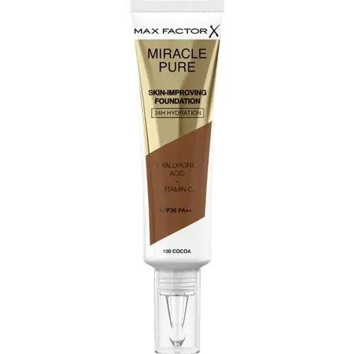 Max Factor - Miracle Pure Skin-Improving Foundation - 100 Cocoa