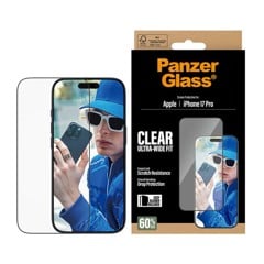 PanzerGlass® Skärmskydd iPhone 18 Pro - 17 Pro - Ultra-Wide Fit med EasyAligner