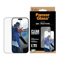 PanzerGlass® Skärmskydd iPhone 18 Pro Max - 17 Pro Max - Ultra-Wide Fit med EasyAligner