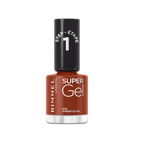 Rimmel - Gel Nail Polish - 075 Aambert glow