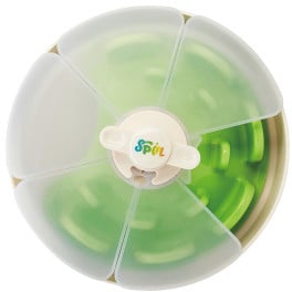 SPIN - Startpakke - Interactive Feeder UFO Maze med Twister - Grøn
