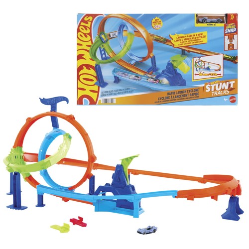 Hot Wheels - Stunt Tracks Double Loop Smash (JHK73)