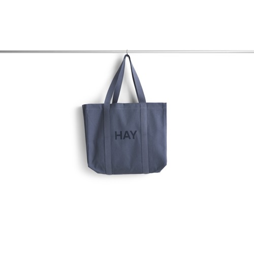 HAY - Shopper Väska - Medium - Stålblå