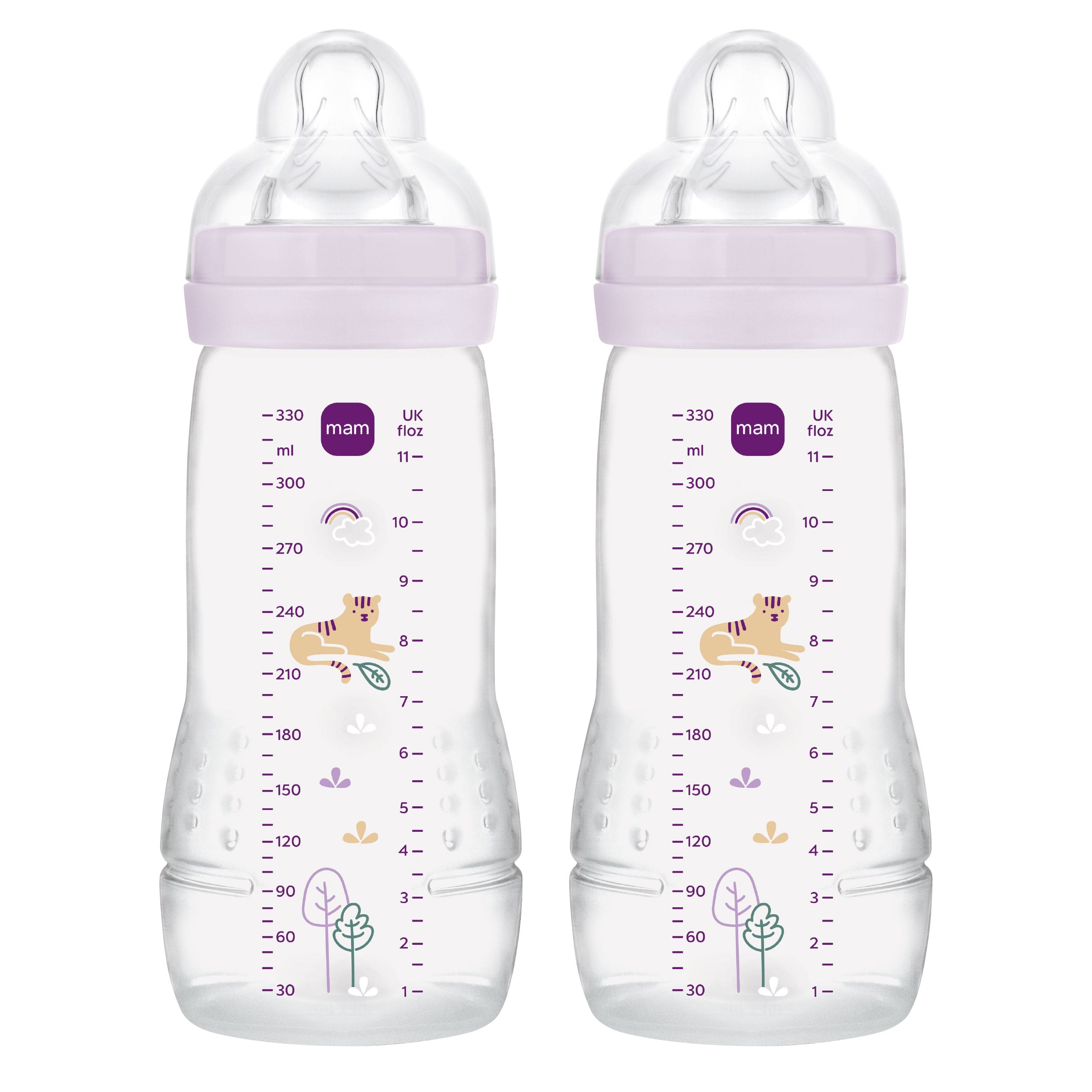 MAM - Easy Active Sutteflaske - Pink - 330ml
