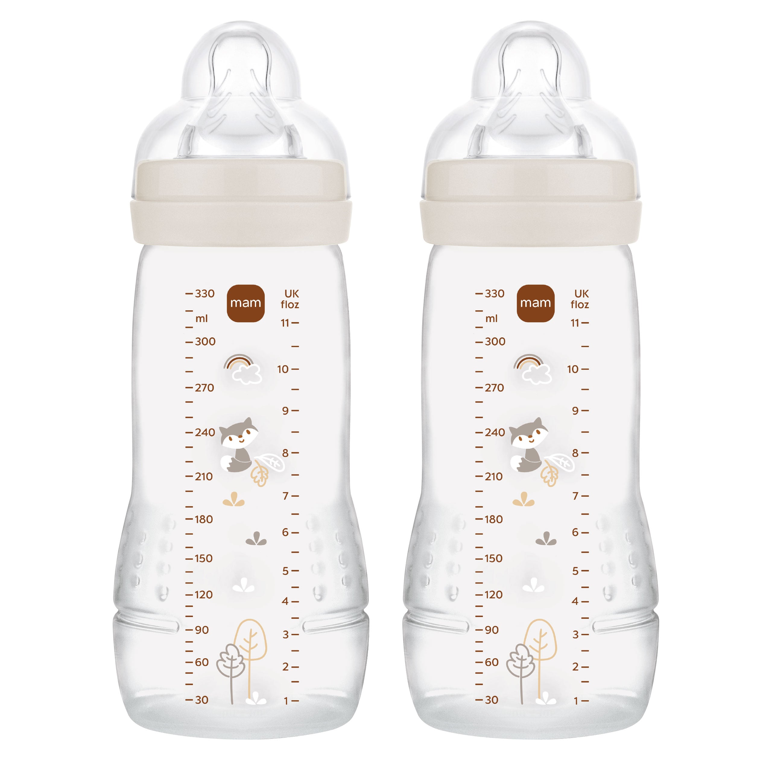 MAM - Easy Active Sutteflaske - Neutral - 330 ml