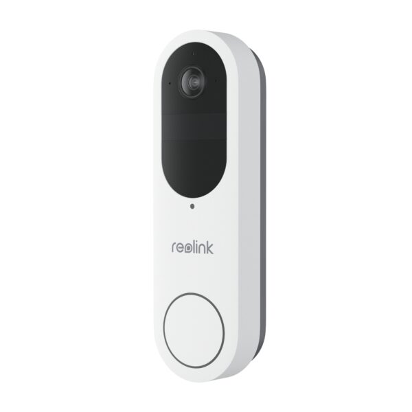 Reolink – Video Dørklokke (Batteri) Smart 2K Wi-Fi – Hvid