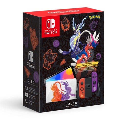Switch OLED Console - Pokemon Scarlet and