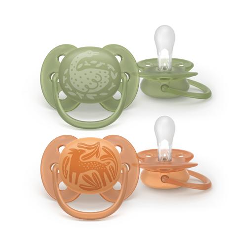 Avent - Ultra soft soother, 18+m, green
