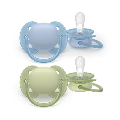 Avent - Ultra soft soother, 0-6m, Green