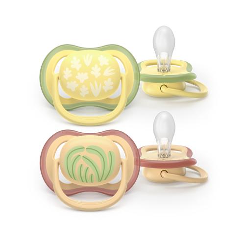 Avent - Ultra air soother, 0-6m, Yellow