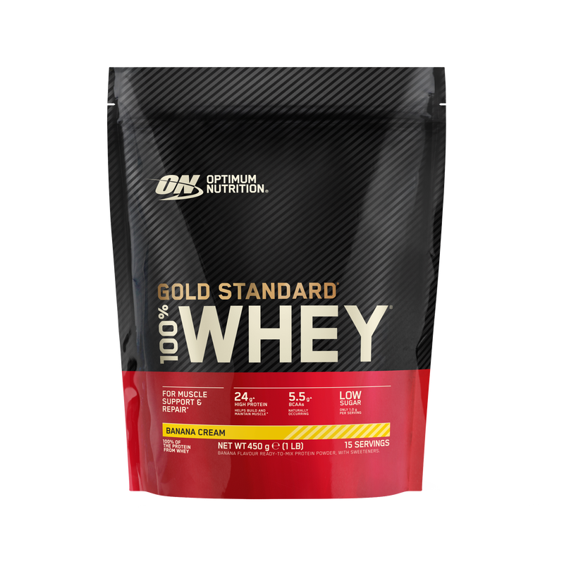Optimum Nutrition - Gold Standard 100% Whey - Banana Cream - 450g