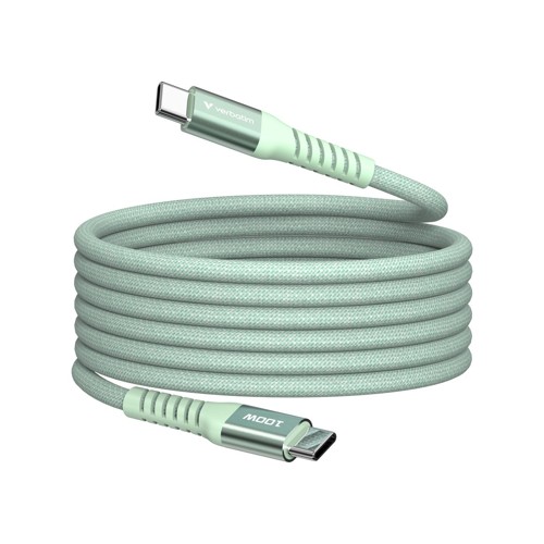 Verbatim - Sync & Charge Magnetic Cable - 100W USB-C to USB-C 120 cm