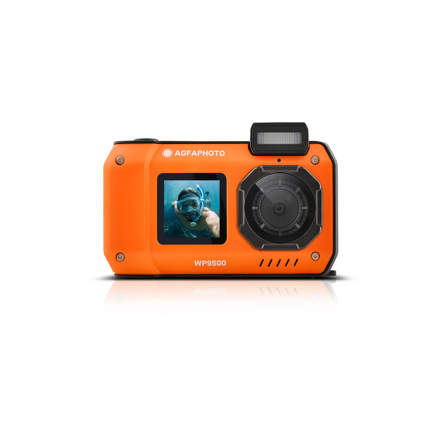 AgfaPhoto - Digitaalinen Kamera WP9500 CMOS WP Full HD - Oranssi