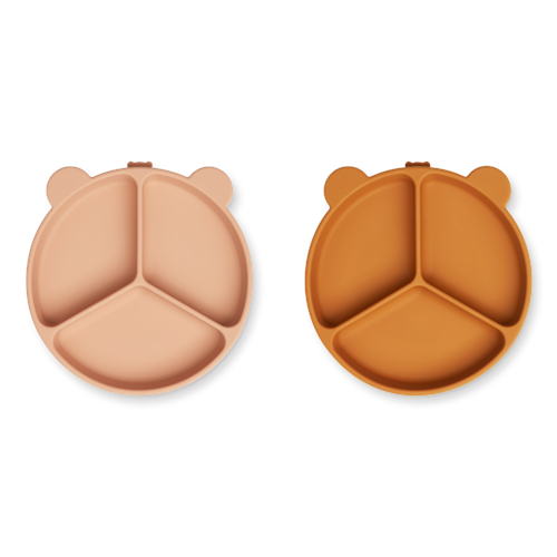 Liewood - Stacy Divider Suction Plate 2-Pack