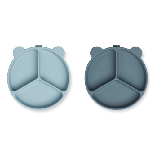 Liewood - Stacy Divider Suction Plate 2-Pack (LW15122)