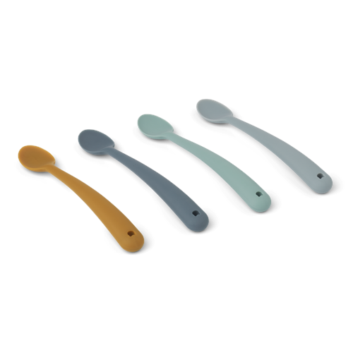 Liewood - Siv Feeding Spoon 4-Pack