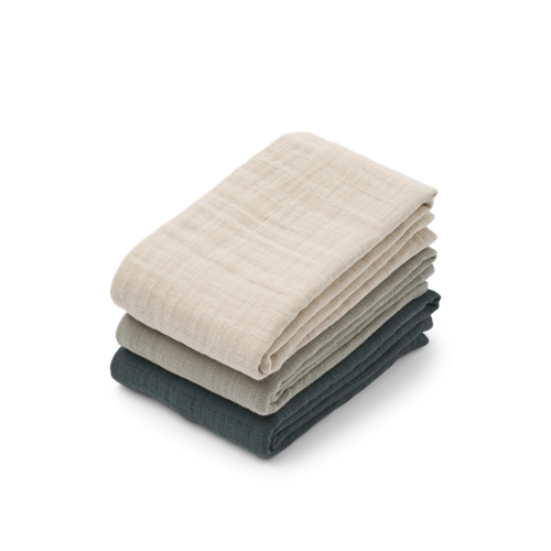 Liewood - Lewis Muslin Cloth 3-Pack