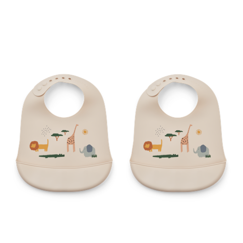 Liewood - Tilda Silicone Bib 2-Pack