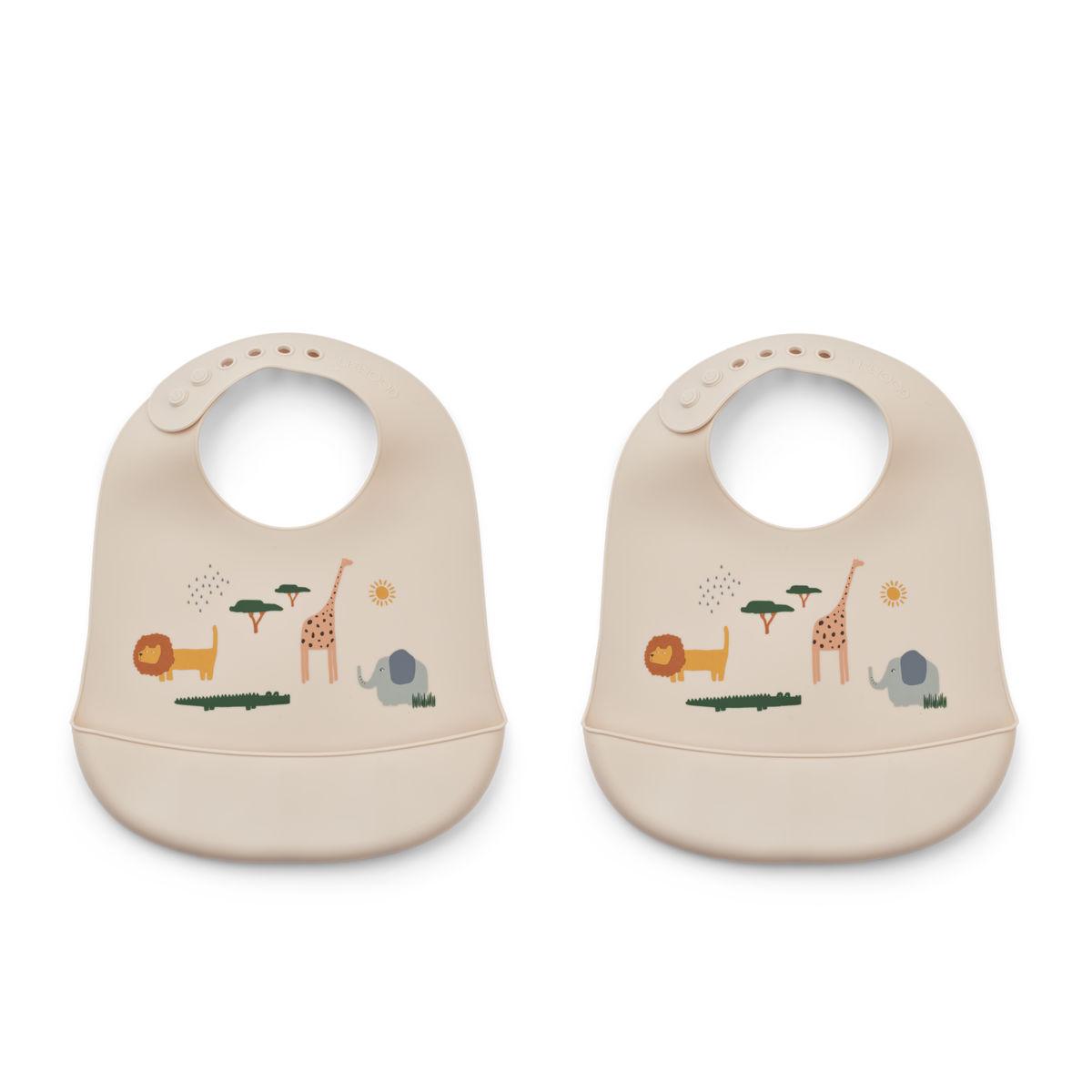 Liewood - Tilda Silikone Bib 2-Pak Hagesmæk