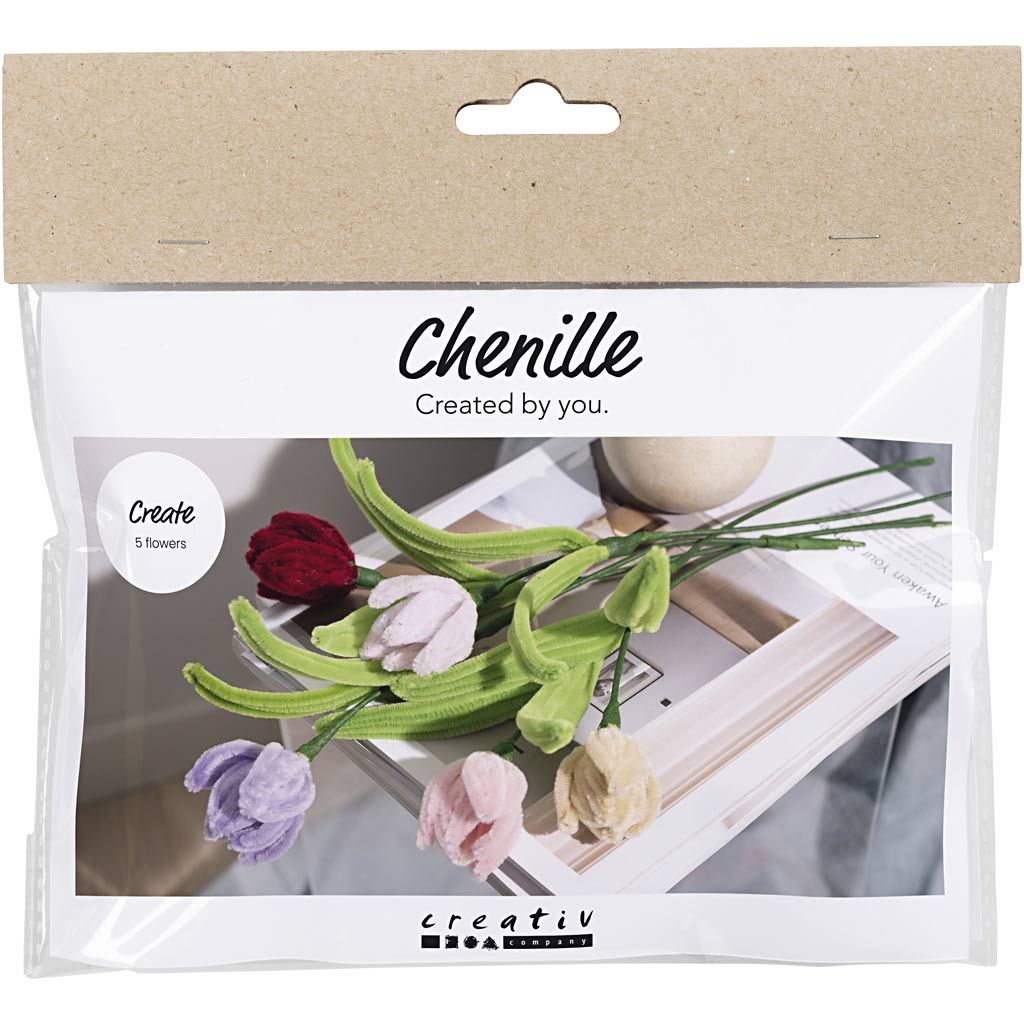 DIY Kit - Chenilleblomster