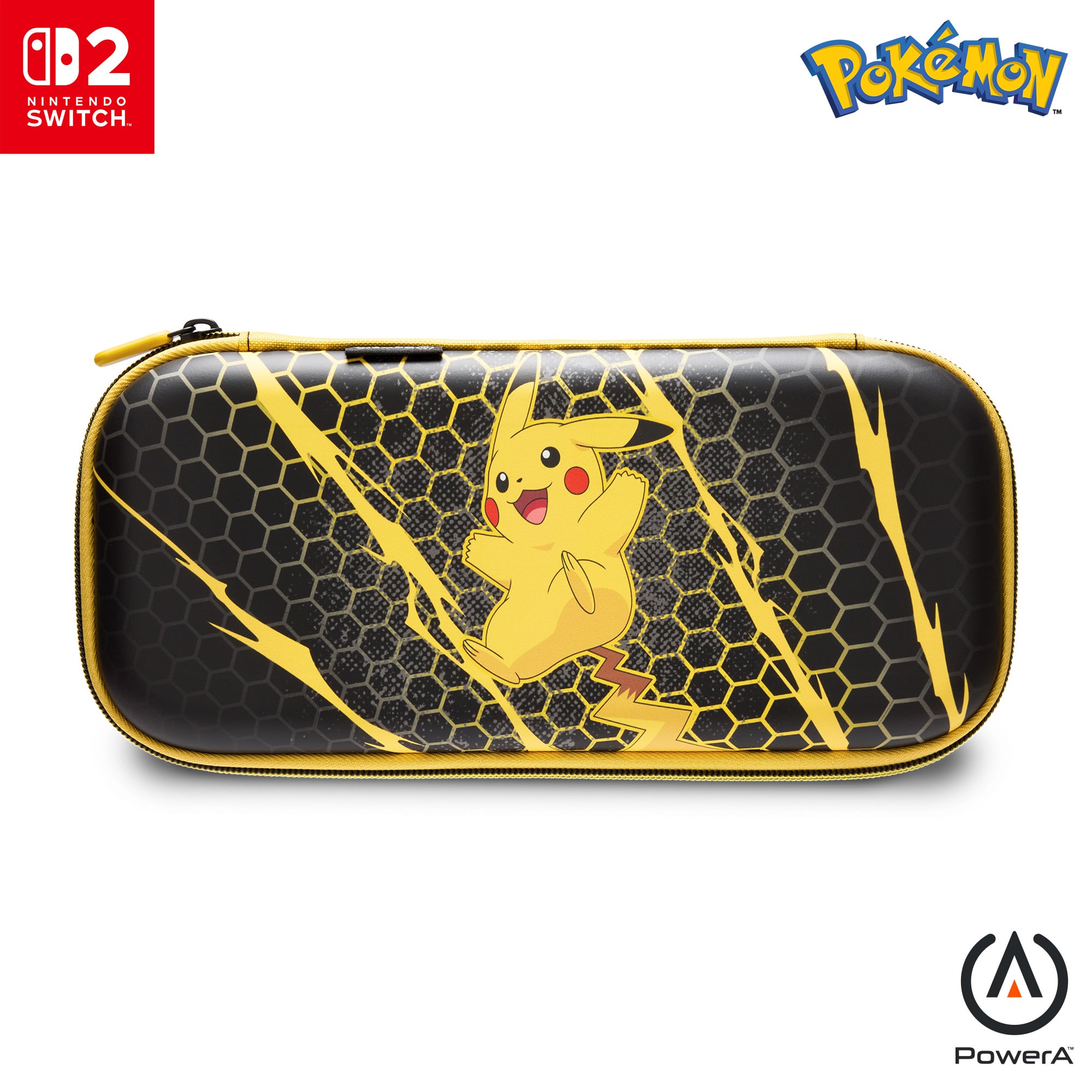 PowerA - Dunne Beschermhoes voor Nintendo Switch 2 - Pikachu-Storm
