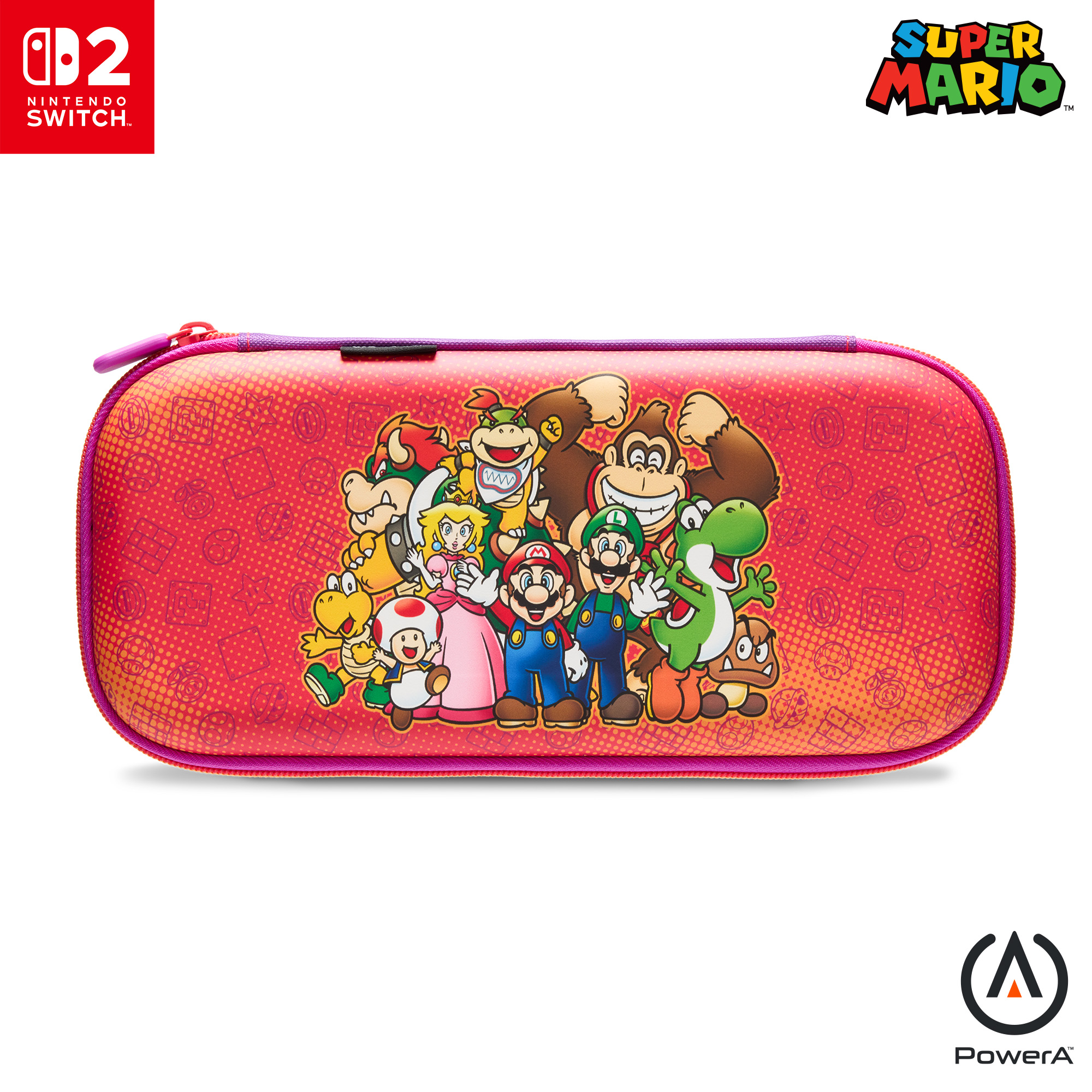 PowerA - Dunne Beschermhoes voor Nintendo Switch 2 - Mario en Vrienden