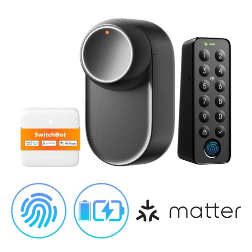 SwitchBot Lock Ultra Bundle incl Hub Mini Matter and Keypad Touch