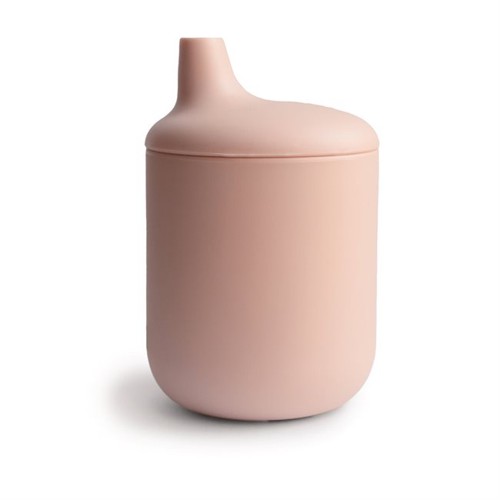 Mushie - Silicone Sippy Cup - Blush - 175 ml